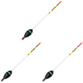 thumbnail image 1 of Pesca flotante boya vertical pesca de madera flotadores de madera de balsa ballena apareja (15 g), 1 of 4