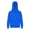 thumbnail image 4 of Kaerm Unisex Hooded Sweatshirt for Boys Girls Pull On Hoodies Drawstring Pullover Top Hoody Casual Royal Blue 110, 4 of 8
