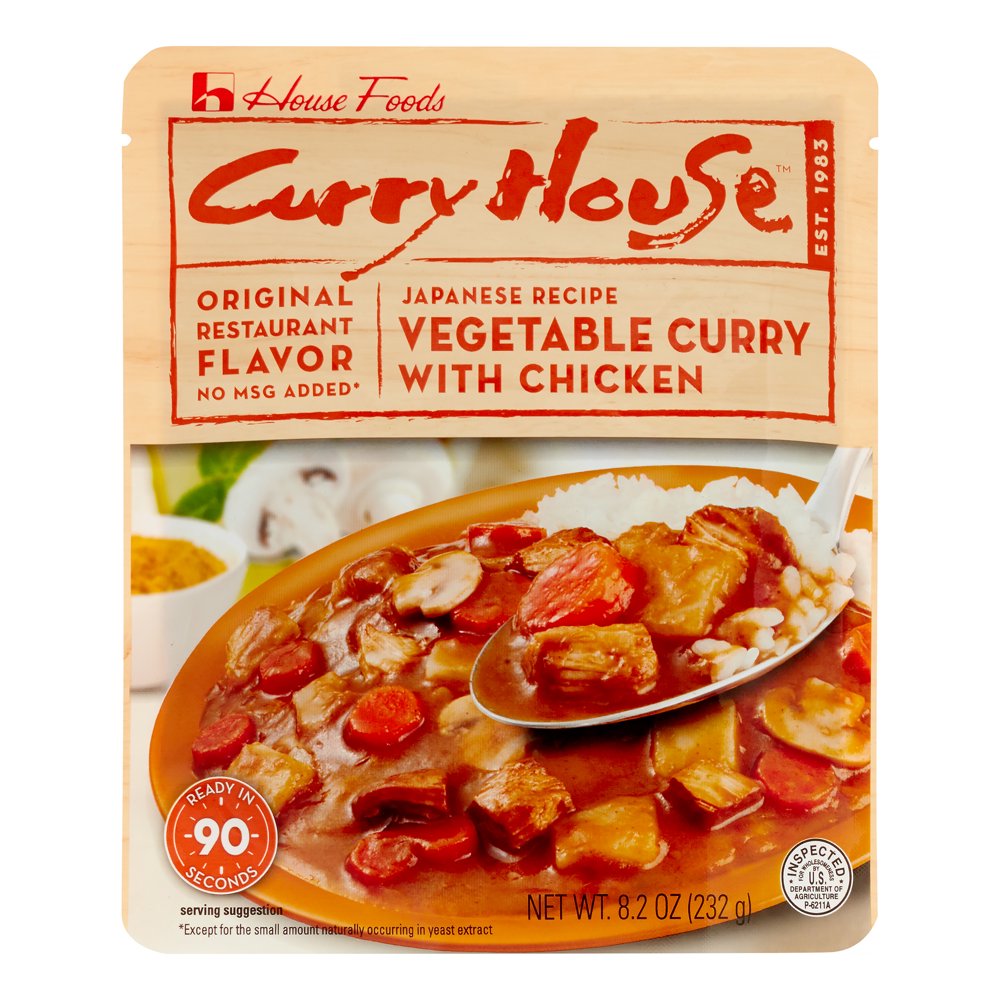 Curry House Vegetable Curry with Chicken