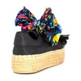 thumbnail image 5 of Syslaffitte Espadrilles for women, Jute wrapped platform with ribbon laces, pins and tassels, 5 of 11