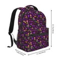 thumbnail image 2 of Haiem Mardi Gra2 Printed School Backpack,Casual Travel Lightweight Backpack,Durable Comfortable Multifunctional Backpack,Laptop Backpack, 2 of 5