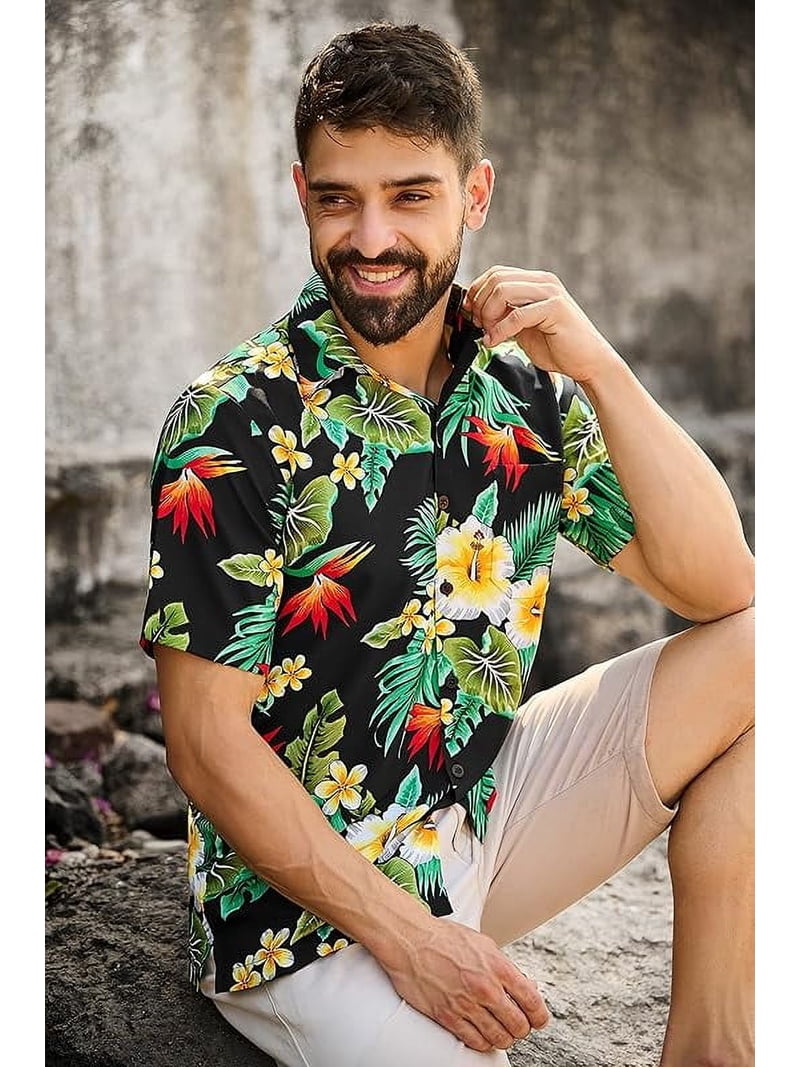 aloha dress shirt Blue Opihi Aloha Shirt
