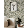 thumbnail image 2 of InHome Spring Meadow Cream Peel and Stick Wallpaper, 2 of 4