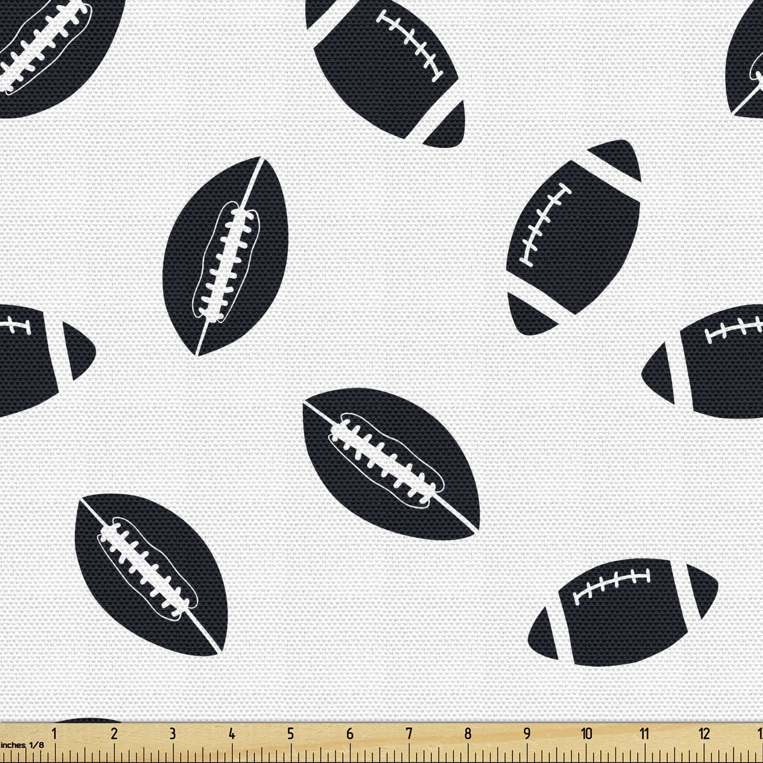 Rugby Ball American Football Print Pattern Men Long Robe