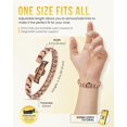 thumbnail image 4 of Pulsera magnética de cobre MagnetRX EllipseMax 5X Strength, 4 of 6