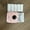 Pink printer + 5 rolls of photo paper, variant on Compact Portable Thermal Printer - Photo & Label Printing, Inkless Doodle, USB Rechargeable, White Body, Ideal for Office Use, Label Maker | Sleek White Design | USB Rechargeable Printer