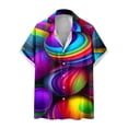 thumbnail image 2 of Qiopertar Liquidation à Moins de 5$ Mode Hommes Chemise à Manches Courtes Col Rabattu en Solde Accès Anticipé, 2 of 5