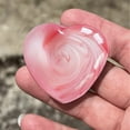 thumbnail image 3 of Pocket Hug Heart Pocket Hug Heart Hug Love Gift Glass Love Stone Gift Glass Heart Ornament Handmade Beautiful And Versatile Suitable For Gifts Easy To Install And Clean, 3 of 5