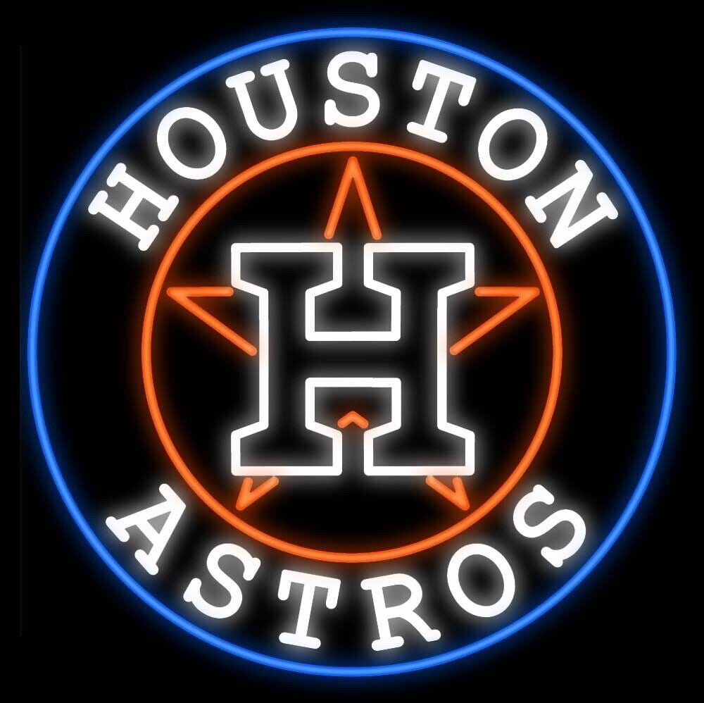 Queen Sense 10 Vivid For Houstons Sports Team Astros LED Neon Sign Light  Lamp Durable Super Bright STSZLED537 