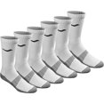 thumbnail image 1 of AmPm mens Multi-pack Mesh Ventilation Confort Ajustement Performance Chaussettes d'Équipage, 1 of 3
