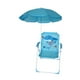 thumbnail image 2 of Silla de playa plegable para niños, tienda de campaña, asiento para niños con sombrilla, fácil de transportar Azul, 2 of 9