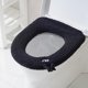 thumbnail image 2 of Cubierta de Asiento de Inodoro de Invierno Acogedora con Asas - ¡Suave, Lavable y Cómodo!, 2 of 12