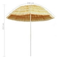 thumbnail image 6 of vidaXL Beach Parasol Patio Sunshade Outdoor Garden Umbrella Natural Hawaii Style, 6 of 16