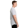 thumbnail image 3 of Next Level Men's Cotton Long Body Urban T-Shirt, Heather Gray - 4XL, 3 of 3