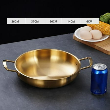 

Seafood Pot Stainless Steel Double Ear Thickened Hot Korean Style Kimchi Pot