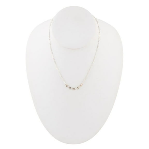 Flag It Marcasite and Silver Necklace