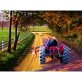 thumbnail image 2 of SUNSOUT INC - A Ride Down Memory Lane - 1000 pc Jigsaw Puzzle by Artist: Lambson's Wildlife Art - Finished Size 20" x 27" - MPN# 50161, 2 of 5