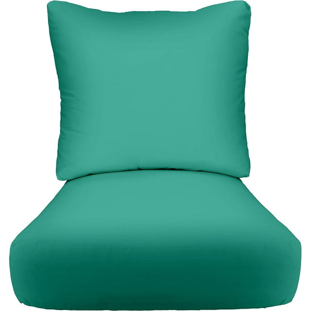 Décor Indoor Outdoor Deep Seating Cushion Set, 24”X 27” X 5” Seat 25” X
