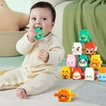 thumbnail image 2 of Animal Stackers Building Blocks Stacking Toy Cartoon Toy Educational Children Animals Stack, 2 of 8