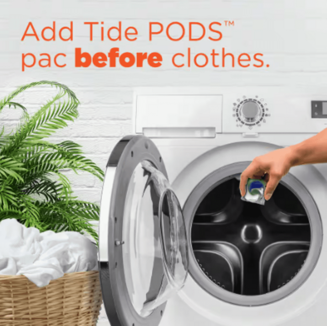 Tide PODS Liquid Laundry Detergent Pacs, Original Scent, 112 Count