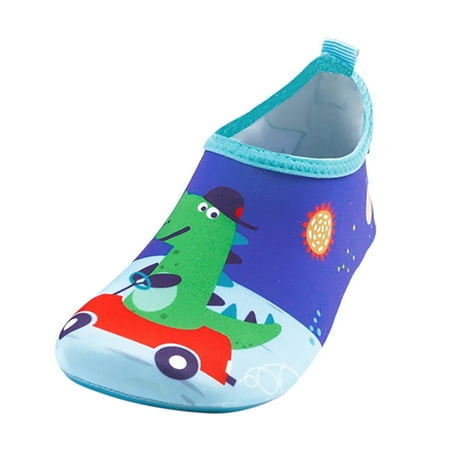 Baby Shoes Girl Formal Water Shoes Cartoon Animal Diving Socks Beach Swimming Quick Dry Shoes Outdoor Socks Girls  Sneakers Size 6.5 Years-7 Years