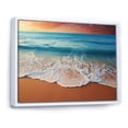 thumbnail image 2 of Designart "horizon Coastal Vibrations" Landscapes Floater Framed Canvas Print, 2 of 7