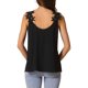 thumbnail image 3 of INSPIRAR CHIC Top de Encaje Sin Mangas para Mujeres, Camiseta de Cuello en V, S Negro, 3 of 6