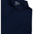 thumbnail image 3 of INGEAR Women's Long Sleeve Polo Shirts, 2 Pack, Golf and Work Uniform Collared Tops Gray S, 3 of 7