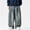 Light Blue, variant on Mens Oversized Wide Leg Baggy Jeans Faded Washed Denim Casual Streetwear Trousers Elastic Waist Loose Fit Black M