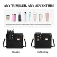 thumbnail image 3 of Stanley Purse Cup Holder Bag With Strap- Outdoor Portable Crossbody Water Bottle Storage Bag For Stanley Cup Tumbler 40 Oz, 3 of 7
