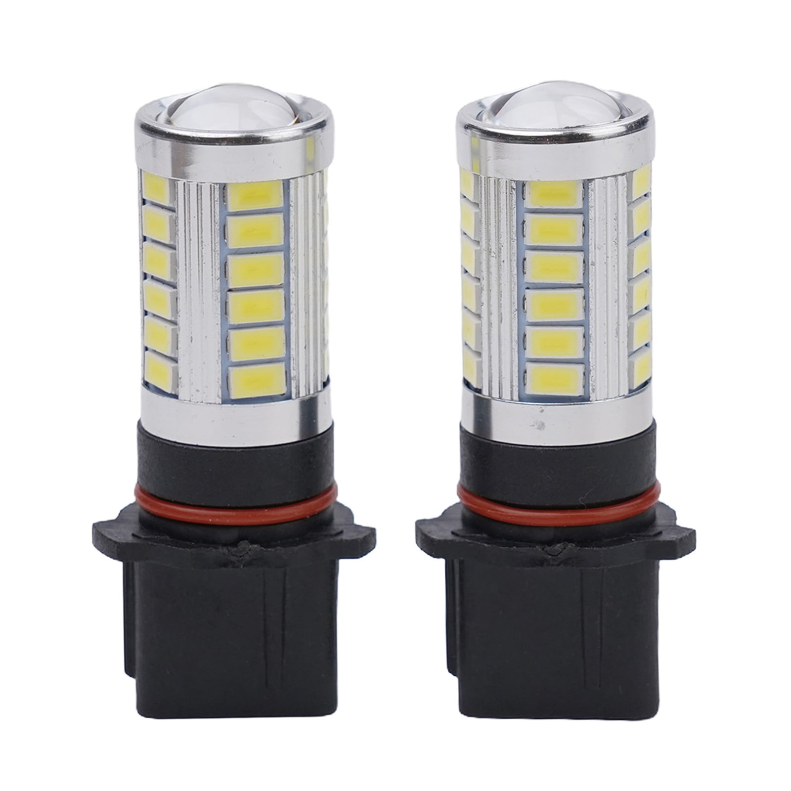 2Pcs White LED Bulb Fog Daytime Running Light P13W For DRL For Mazda Cx-5 For Skoda 5L For Toyota For Highland Car Lights
