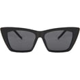 thumbnail image 3 of FEISEDY Square Cat Eye Sunglasses Vintage Cateye Frame UV400 Protection Sunglasses B2719, 3 of 7