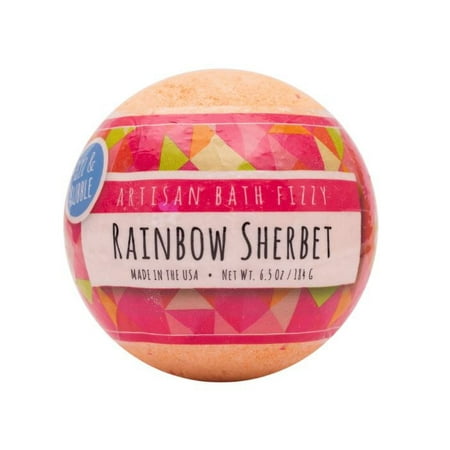 Fizz & Bubble Rainbow Sherbet Bath Bomb Fizzy