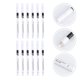 thumbnail image 2 of 12pcs Highlighter Eyeliner Pen Sombra de ojos Lápiz Lápiz delineador de ojos blanco Lápiz de maquillaje HOMEMAXS MX9919872, 2 of 6