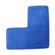 thumbnail image 1 of Alfombra de baño en forma de L, absorbente de agua, antideslizante, hecha de suave vellón coral, ideal Azul marino, 1 of 7