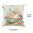 thumbnail image 3 of Summer Pillowcase Blue And Theme Print Soft Breathable Fabricsofa Bedroomcourtyard Decorative Cushion Cover, 3 of 9