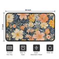 thumbnail image 5 of Pioneer Flower Floral Print Pattern Door Rugs,Washable Non Slip Door Mats Indoor,Decorative Door Mats,Entry Mat Indoor for Entrance,Bedroom,Kitchen,Bathroom,30"x17", 5 of 6