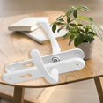 thumbnail image 4 of Door Handle Set, Aluminum Door Handle Set for Bedroom Door Handle with Assembly Screws Set, 4 of 5