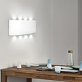 thumbnail image 4 of Lámpara de pared LED de aluminio simple para interiores, para dormitorio, pasillo, 8 W, CA, color blanco (blanco frío)., 4 of 14