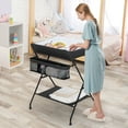Babyjoy Foldable Portable Infant Baby Changing Table w/ Diaper Station