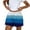 Blue#2, variant on 2025 Clearance Items under $5.00 LEBONYARD Womens Shorts Clearance,Casual Spring and Summer Comfortable Elastic Waist Women Bottom New Fashion Print Short Pants Purple S