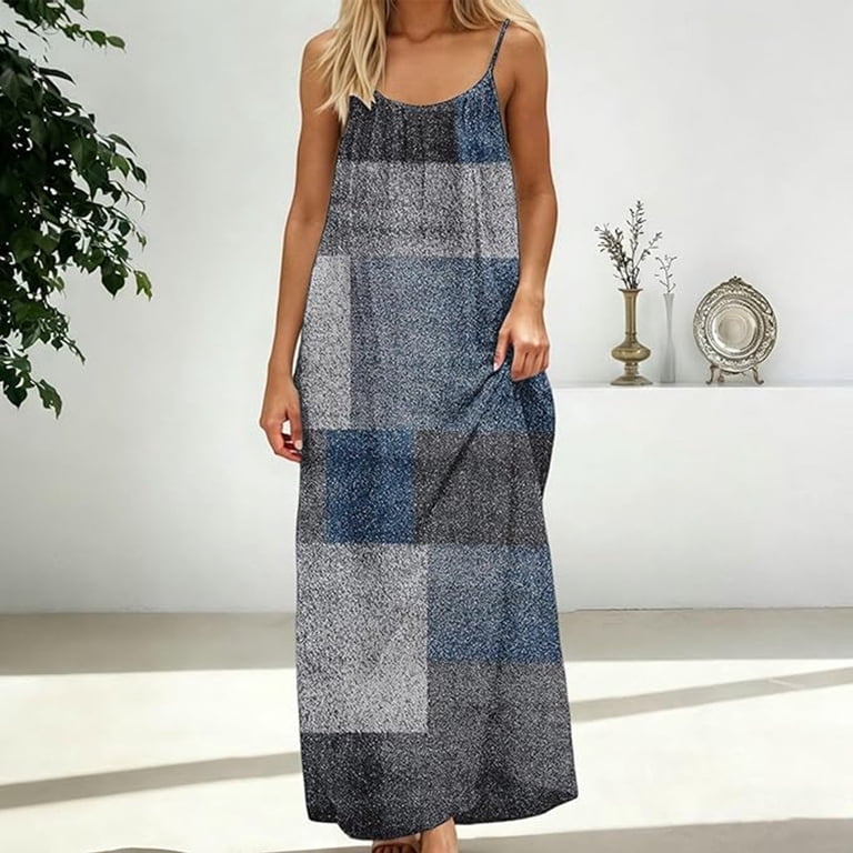 open lace back dress Striped Open Back Maxi Dress – Red Boutique main image 0