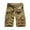 Khaki, variant on TRGPSG Men's Cotton Casual Cargo Shorts with Multi Pockets(No Belt),Khaki 32