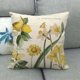 thumbnail image 2 of Juego de 4 fundas de almohada con diseño de mariposa, fundas de cojines con flores decorativas, fundas de almohada cuadradas de lino con impresión a doble cara, 18x18 pulgadas Sincero Electrónica, 2 of 5