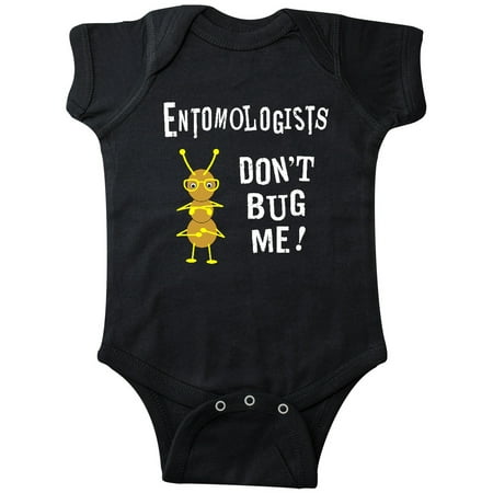 

Inktastic Entomologists Bug White Text Gift Baby Boy or Baby Girl Bodysuit