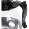 thumbnail image 3 of TrueCraftware- 64 oz. Coffee Decanter Stainless Steel Base Polycarbonate Body with Black Plastic Handle Commercial Grade- Coffee Carafe Easy Pour Coffee Decanter Perfect for Cafes Home and Restaurant, 3 of 7