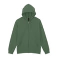 thumbnail image 2 of Gildan Mens Softstyle Fleece Midweight Full Zip Hoodie, 2 of 2