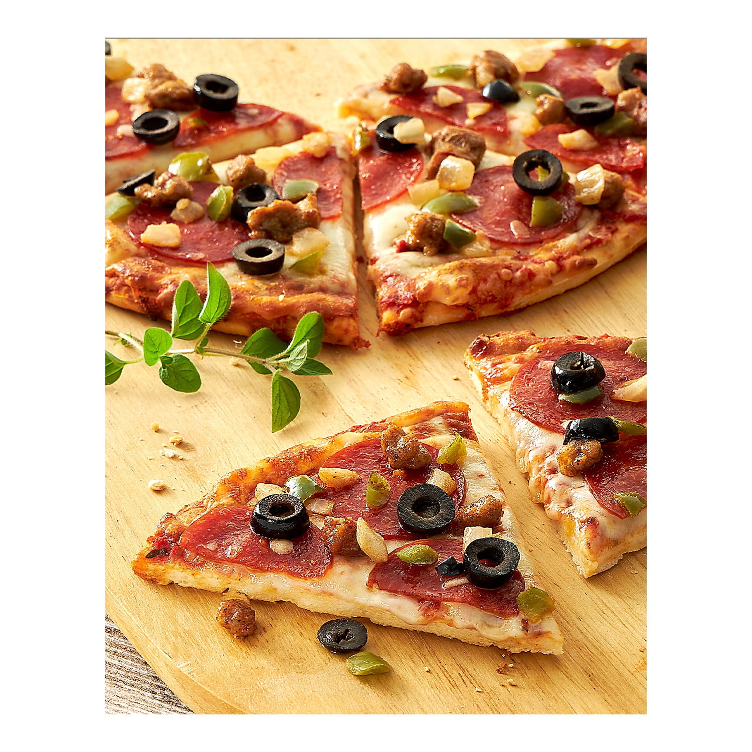 Quest Thin Crust Pizza, Supreme, High Protein 13.3oz (Frozen Pizza)