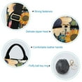 thumbnail image 7 of FORMRS Women's Travel Backpack Purse Anti-Theft Hidden Pockets Casual Shoulder Bag, Large Colorful Flowers, 7 of 7