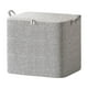 thumbnail image 1 of Juego de 2 Bolsas de Almacenamiento con Cremallera de Tela No Tejida | Organizador Plegable de Gran Capacidad para Colchas y Ropa | Asas Reforzadas | Tejido Transpirable Sin Olor | Cesta de Almacenam, 1 of 2